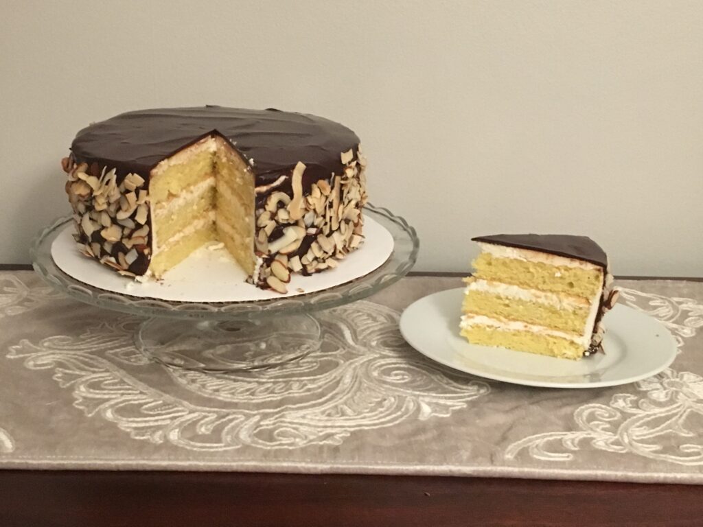 Almond Joy Martini Torte